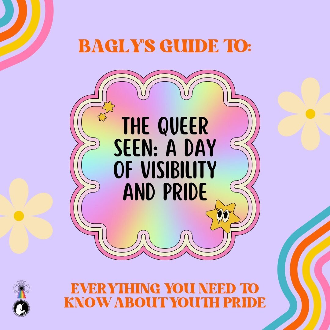 Youth Pride is a day filled with activism, connection, art, and much more! It's gonna be a busy day. 

Here's BAGLY's Guide to Youth Pride 2023! If you're wondering what you should bring, and what to expect tomorrow, swipe through. 

For more informa