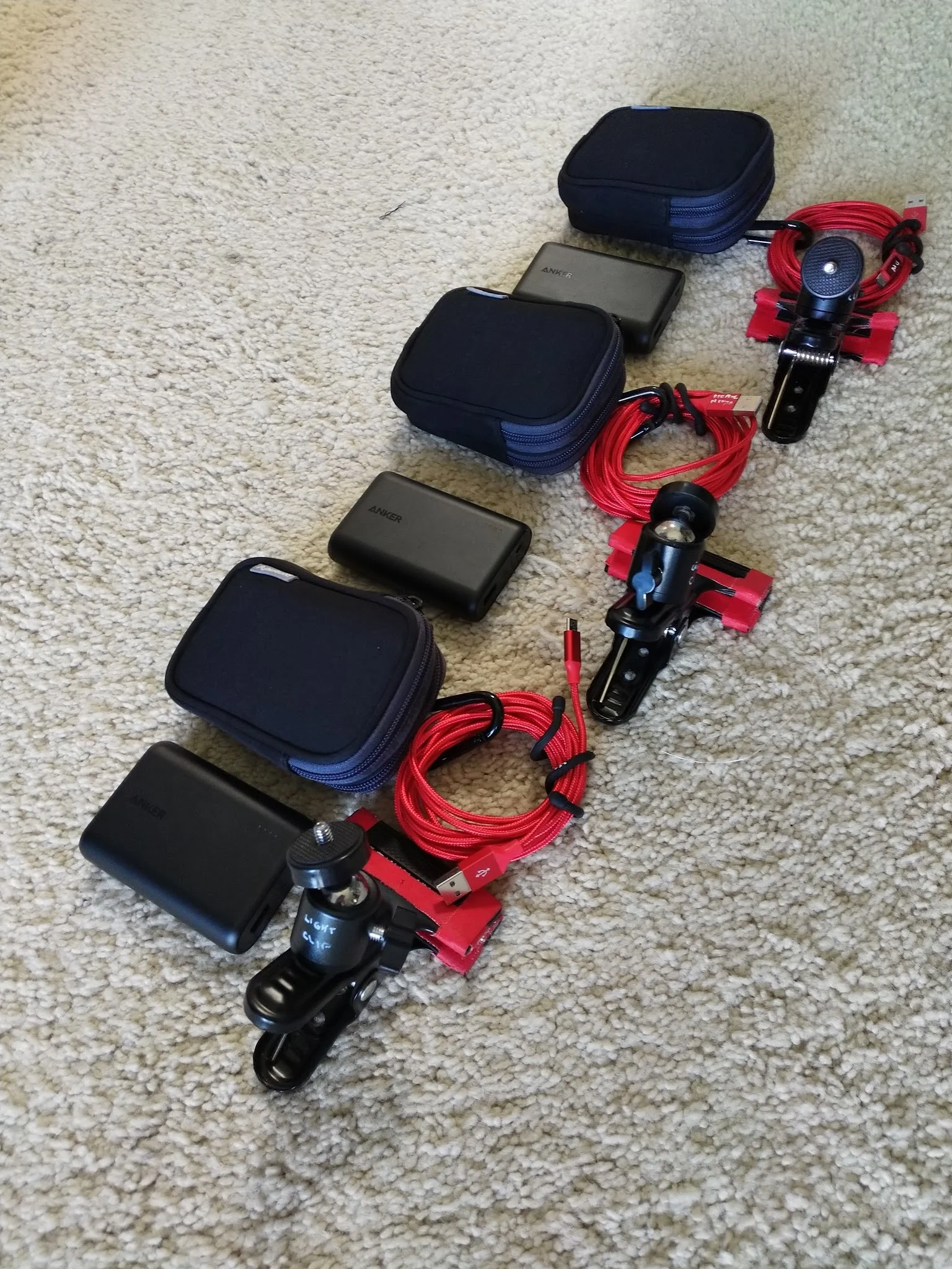 The Digital Ninja® 3 Point Quick-Clip, Mini-Light Kit 