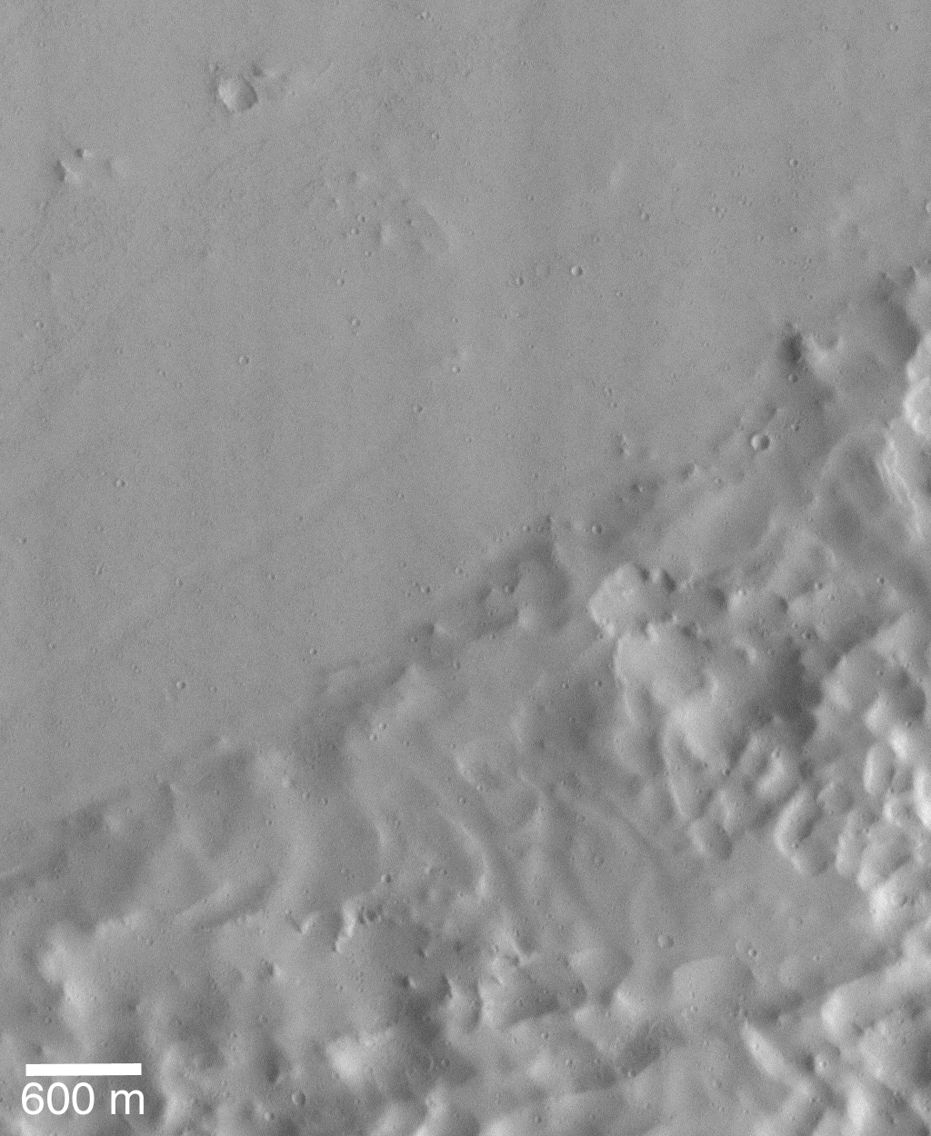 This image of a proposed shoreline was taken by the Viking spacecraft. Courtesy: NASA/JPL/Malin Space Science Systems