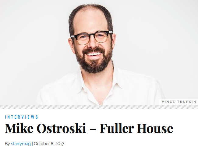 Feature article in Starrymag.com