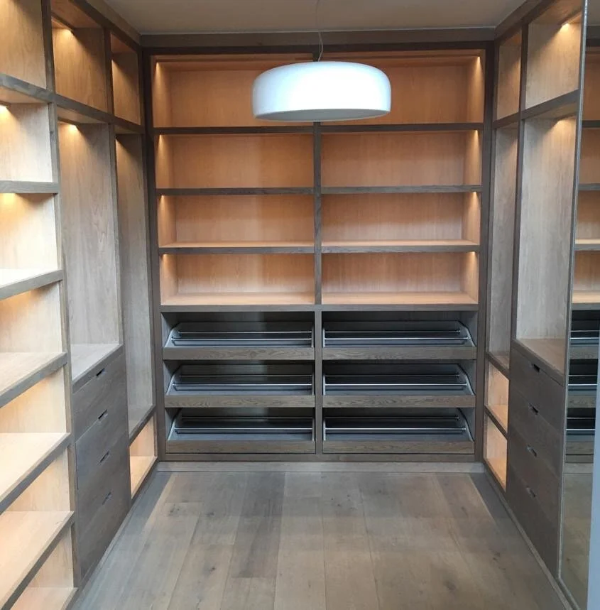  bespoke piece of joinery for main bedroom - built in wardrobes manufactured by Patrick Reid - Plettenberg Bay, SA 