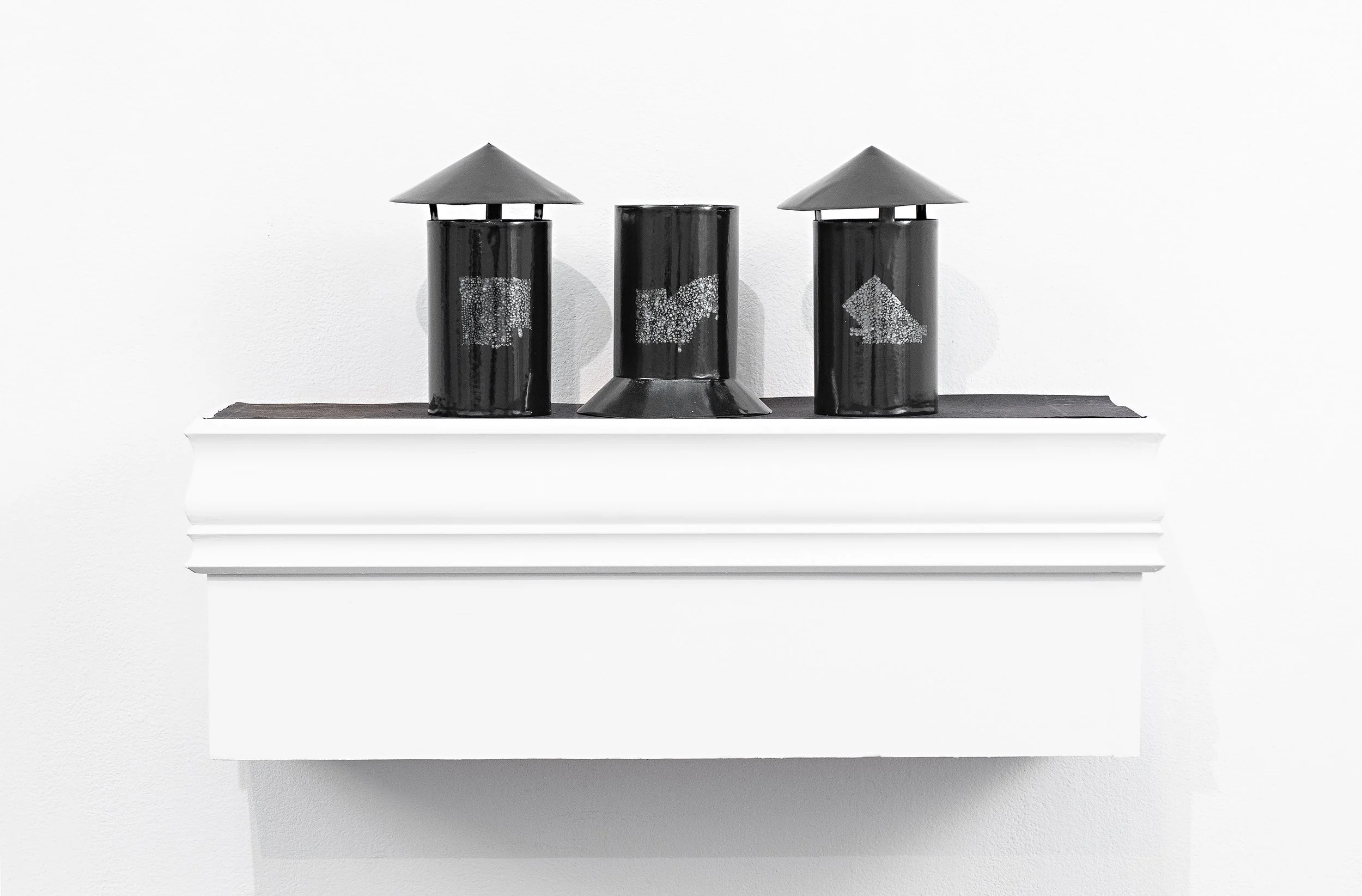 Rooftop Garniture: Ductwork Cartouche Trio