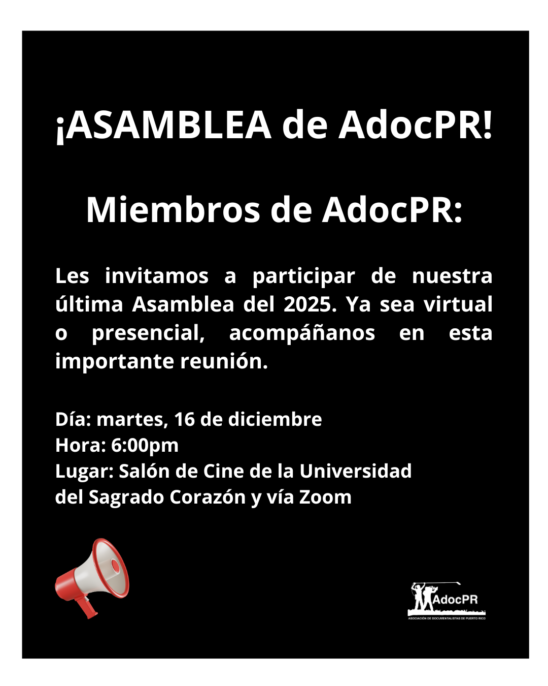 Asamblea de AdocPR 