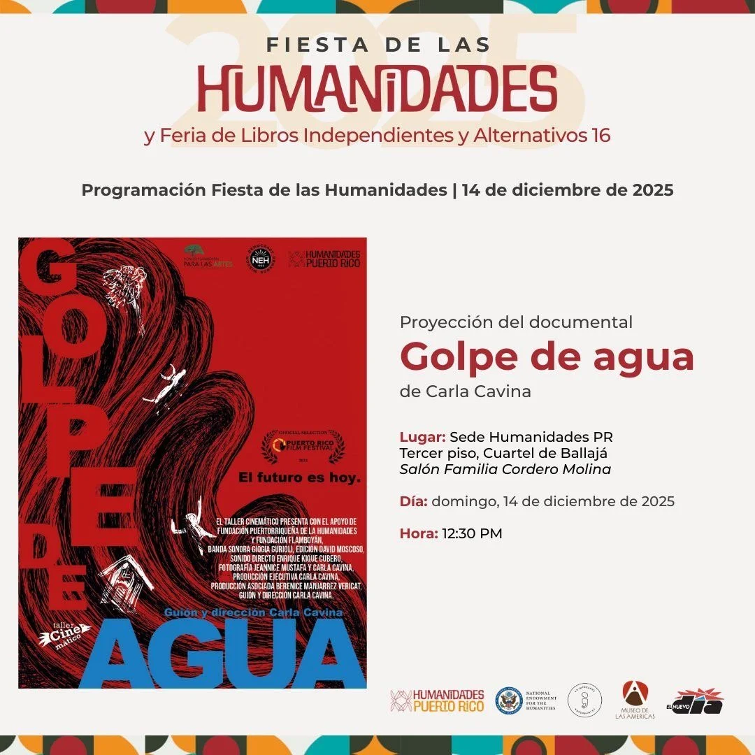 Golpe de Agua en la Fiesta de las Humanidades