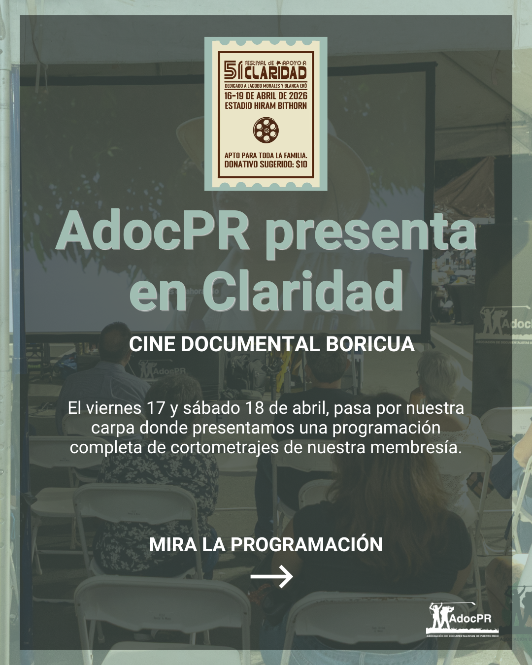 AdocPR presenta en Claridad