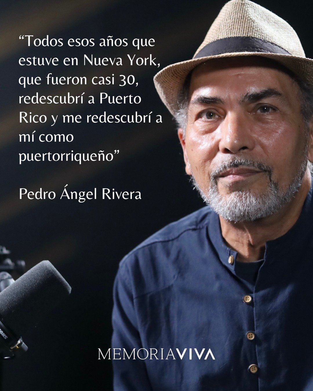 &iexcl;Qu&eacute; gran serie de conversaciones! Nuestro sexto episodio ya est&aacute; disponible. No te pierdas la conversaci&oacute;n con el documentalista, acad&eacute;mico y activista visual, Pedro &Aacute;ngel Rivera, @thepedroangelrivera, quien 