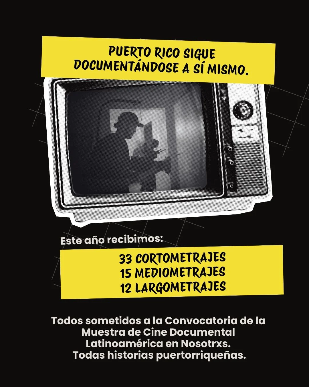 Cada documental recibido confirma algo importante: en Puerto Rico se sigue haciendo cine documental. Se filma desde las comunidades, desde la memoria, desde la denuncia, desde la intimidad y la resistencia.
Y eso merece celebrarse. ✨

Pero tambi&eacu