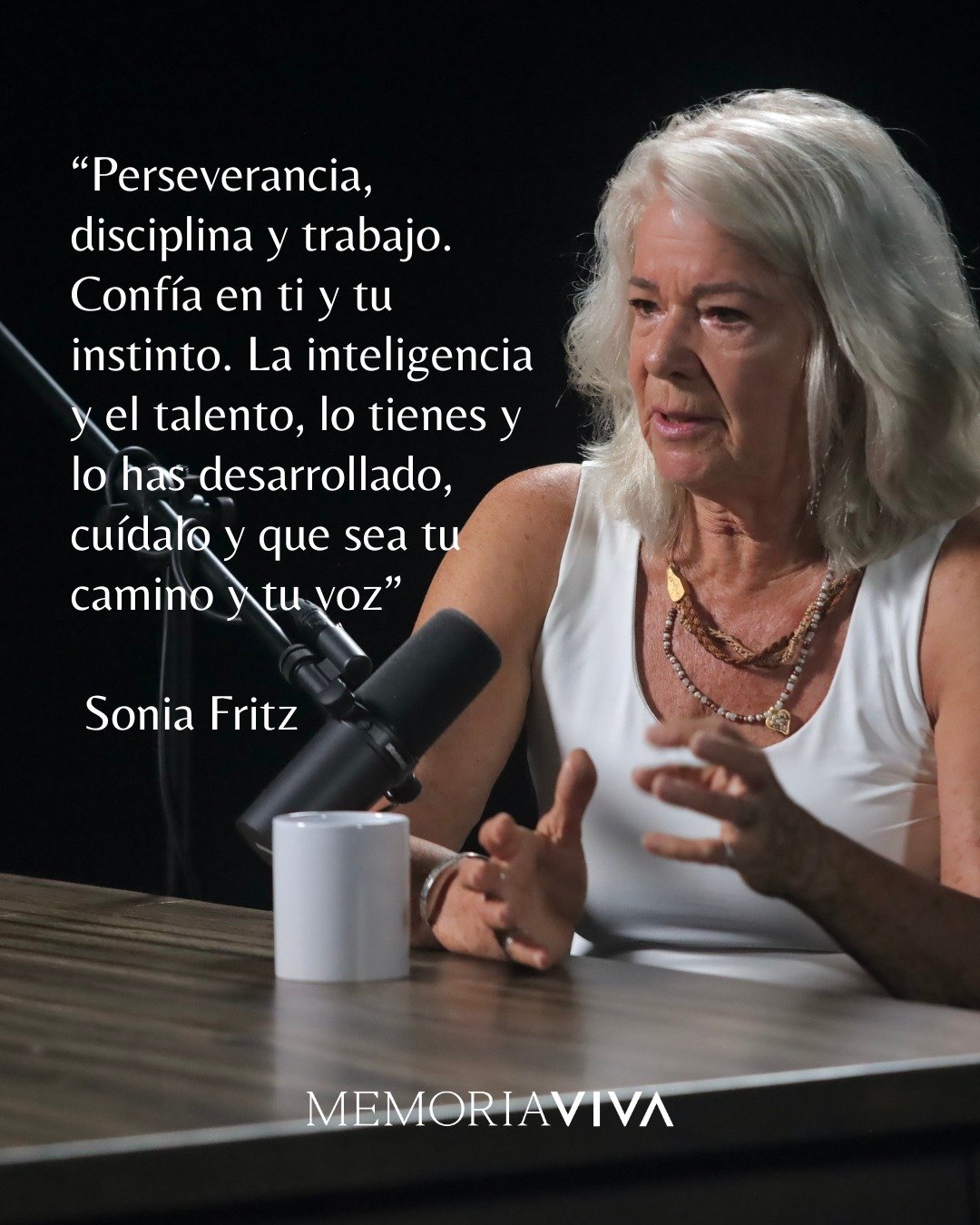 &iexcl;No queremos que se acabe Memoria Viva! Nuestro pen&uacute;ltimo episodio con la documentalista Sonia Fritz ya est&aacute; disponible. 🎧 

Disfruta esta conversaci&oacute;n con la directora y productora con enfoque en migraci&oacute;n, cultura