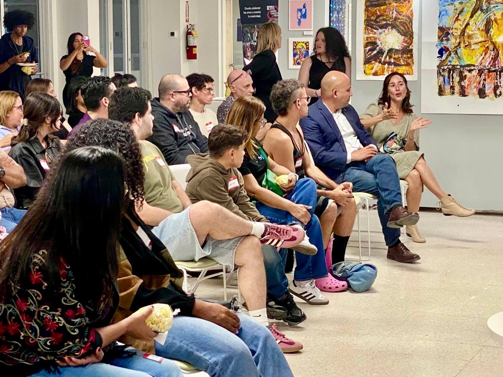 &iexcl;Felices y agradecidos de ser parte de este encuentro para conectar con la industria audiovisual! 🎬

Gracias a la Escuela de Artes, Dise&ntilde;o e Industrias Creativas de la Universidad del Sagrado Coraz&oacute;n por invitarnos y por abrir es