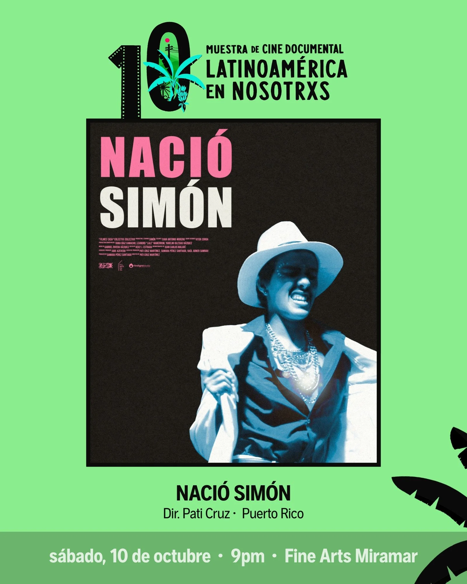 🎬 Naci&oacute; Sim&oacute;n en la 10ma. Muestra 

Naci&oacute; Sim&oacute;n' es un documental observacional que retrata la vida &iacute;ntima de Lis, quien navega la dualidad de su identidad y g&eacute;nero como madre y como performer de drag king b