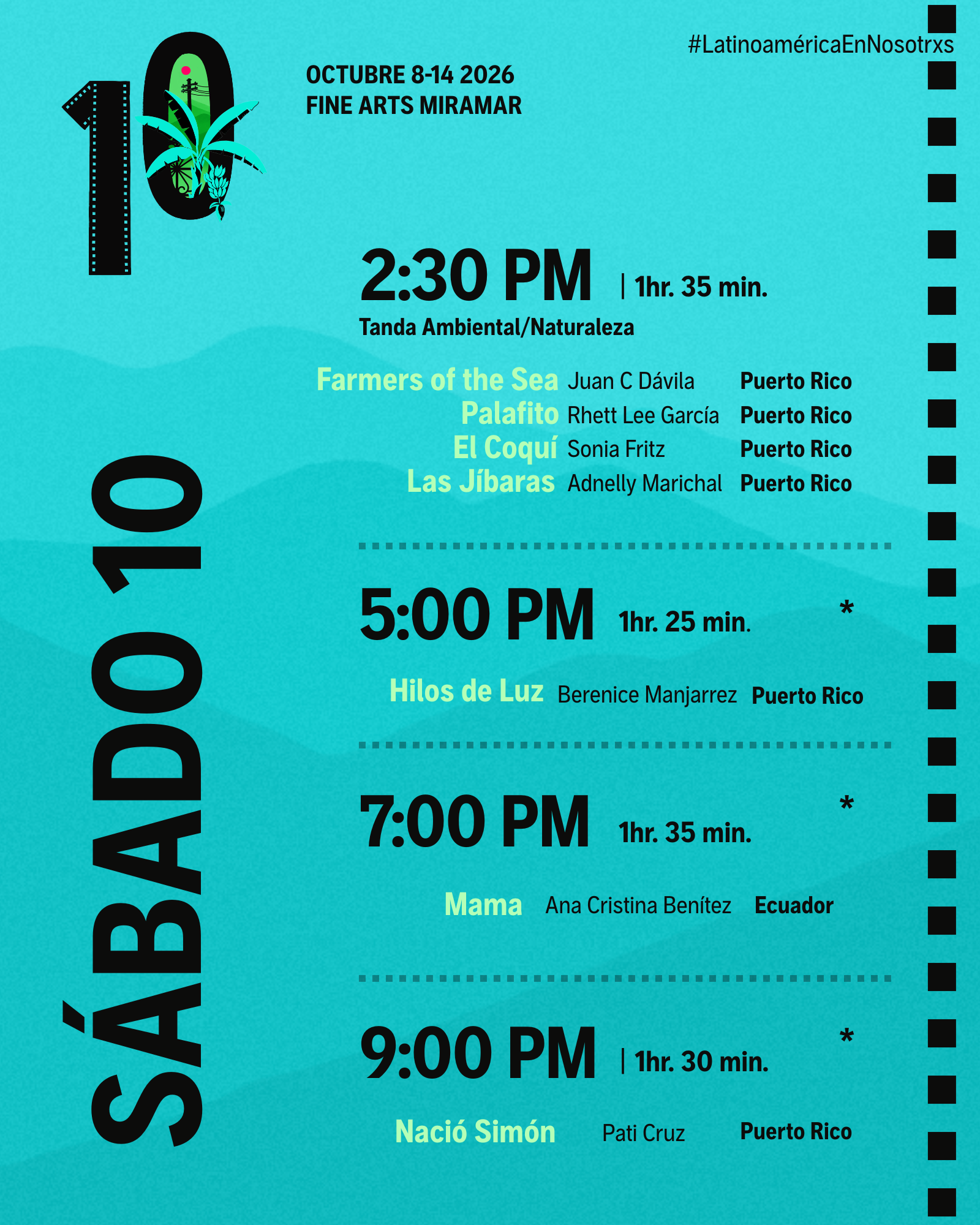 Sábado en la 10ma. Muestra 