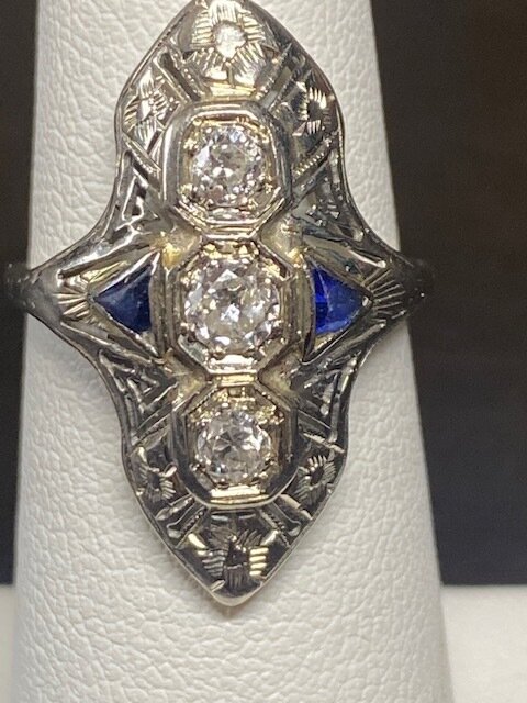 Original Old European Diamond Ring