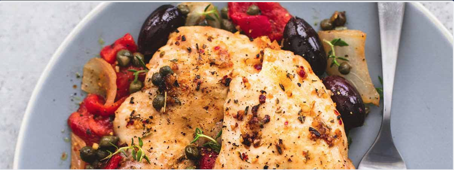 Mediterranean Chicken | The Tish Kitchen | Food Blogger