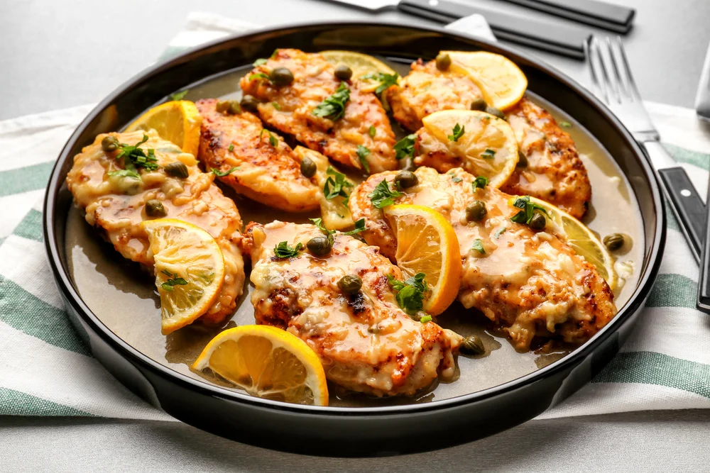 Monday Night Chicken Piccata | The Tish Kitchen | Food & Lifestyle Blog