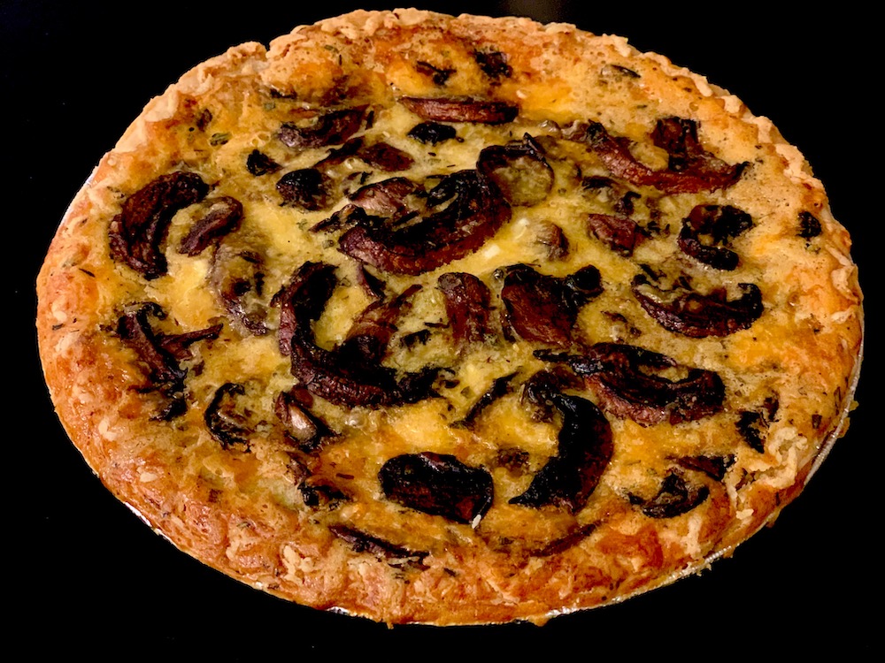 Baby Bella & Leek Quiche | The Tish Kitchen | Food & Lifestyle Blogger