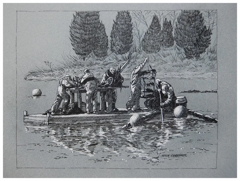 S.P.A.T collecting scallops