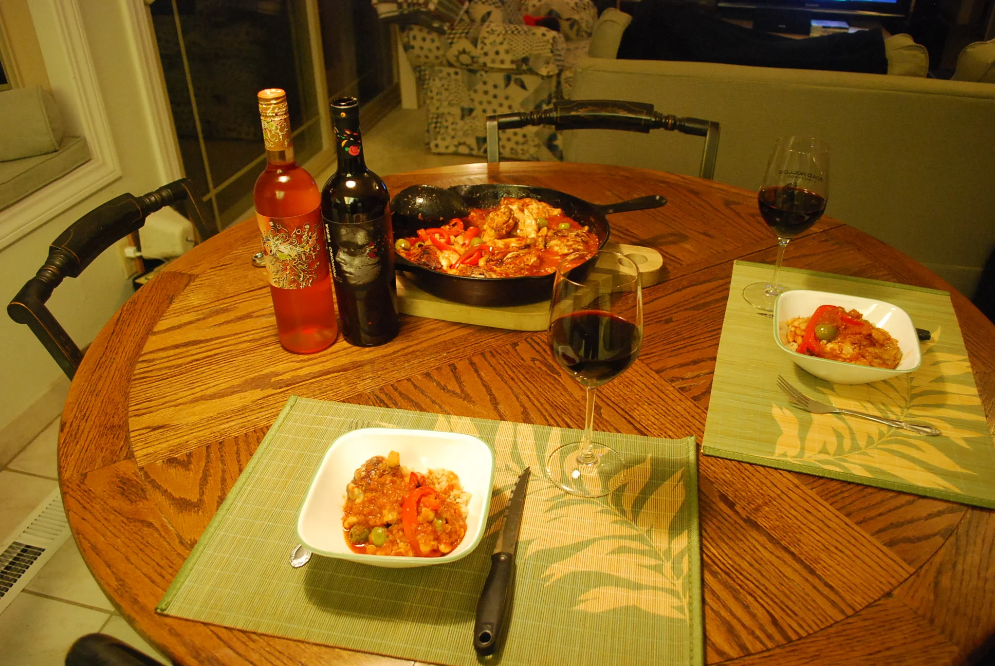 Spanish GP 2017 - Chicken in Bravas Sauce and Sangria