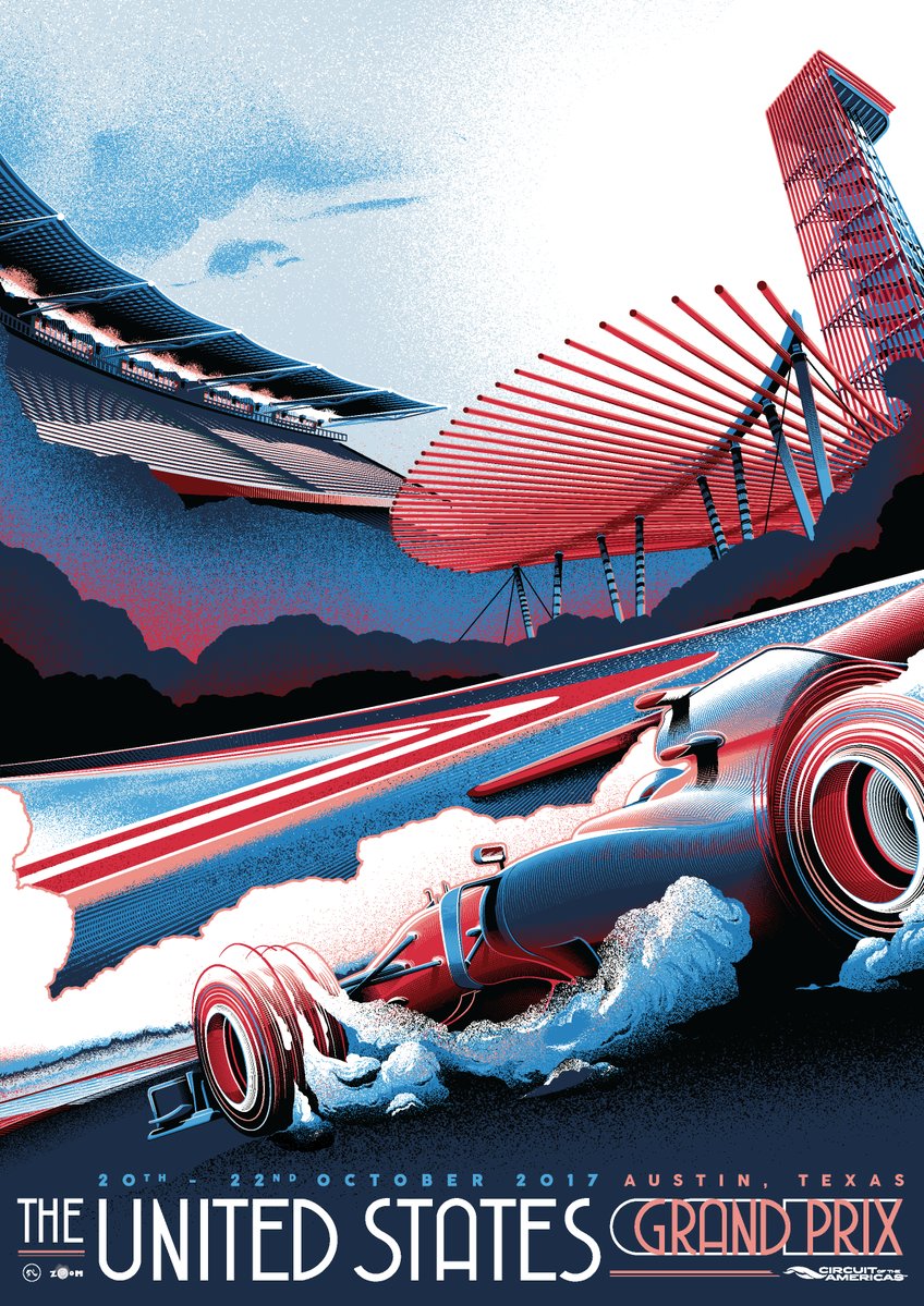 COTA Official U.S. GP Poster 2017 