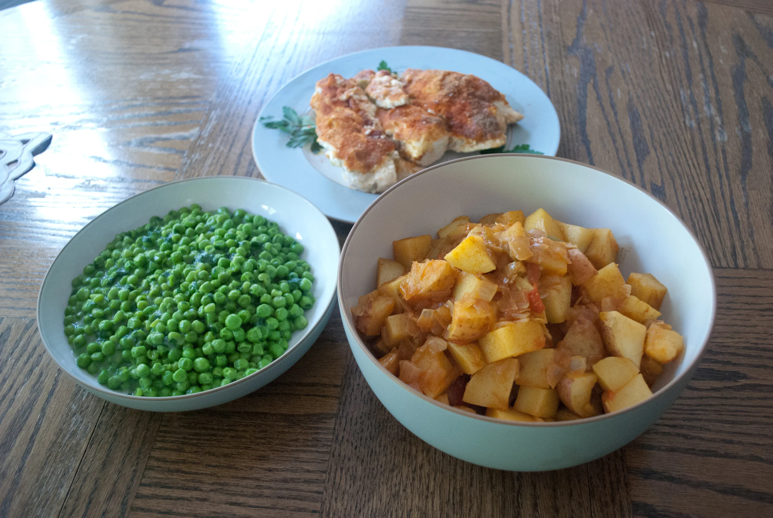 Paprika Potatoes And Green Peas F1cookbook