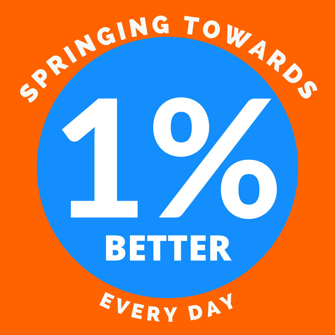 In what areas are you springing toward 1% better every day? ⠀⠀⠀⠀⠀⠀⠀⠀⠀
⠀⠀⠀⠀⠀⠀⠀⠀⠀
* * *⠀⠀⠀⠀⠀⠀⠀⠀⠀
⠀⠀⠀⠀⠀⠀⠀⠀⠀
#growth #1percentbetter #ironman #1%better #spring⠀⠀⠀⠀⠀⠀⠀⠀⠀
#orlandoiswonderful #igersorlando #orlandostyle #32804 #iluvcp #alocalthing #collegep