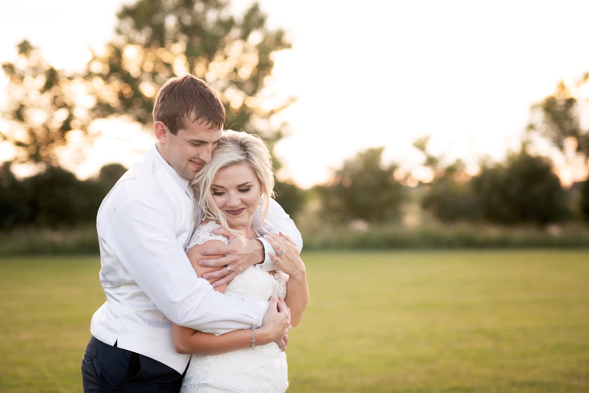 romantic sunset portraits