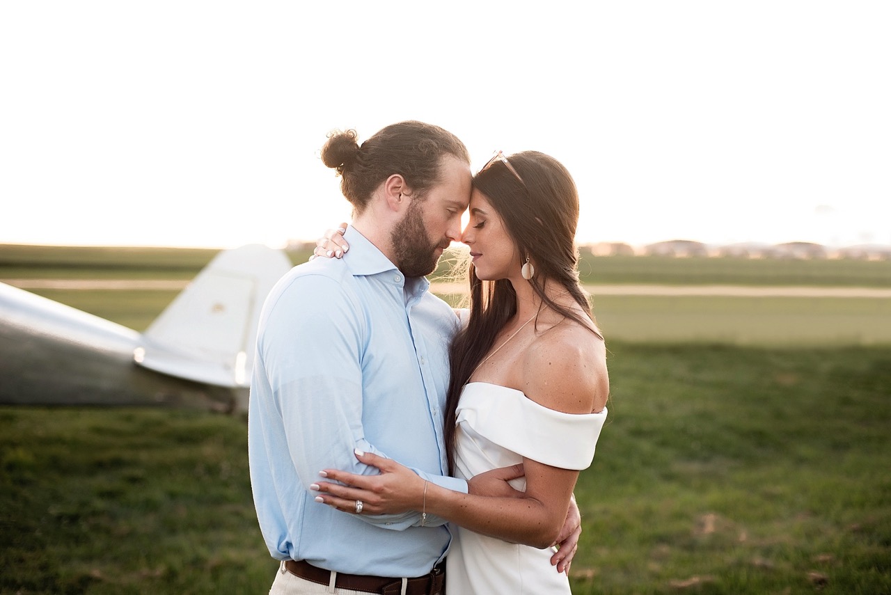 modern 70s inspired styled wedding shoot