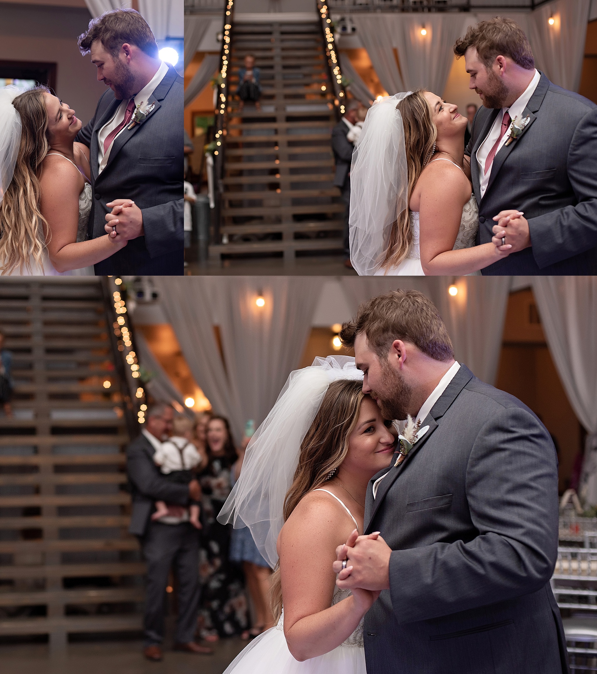 reception at blue haven barn kate jones studios wedding sioux falls south dakota