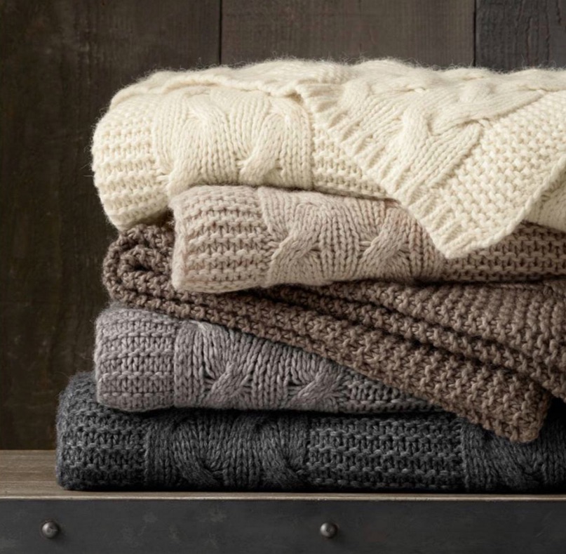 Soft goods styling for Restoration Hardware