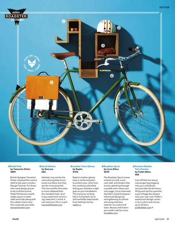 Prop styling for Dwell Magazine