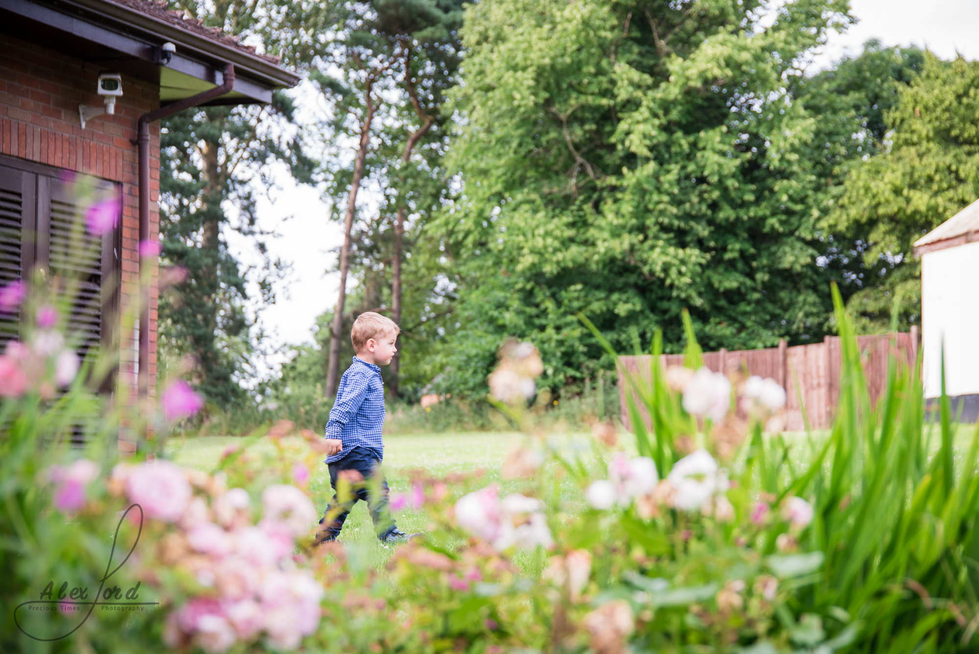 children play together in long grass at albrighton hall