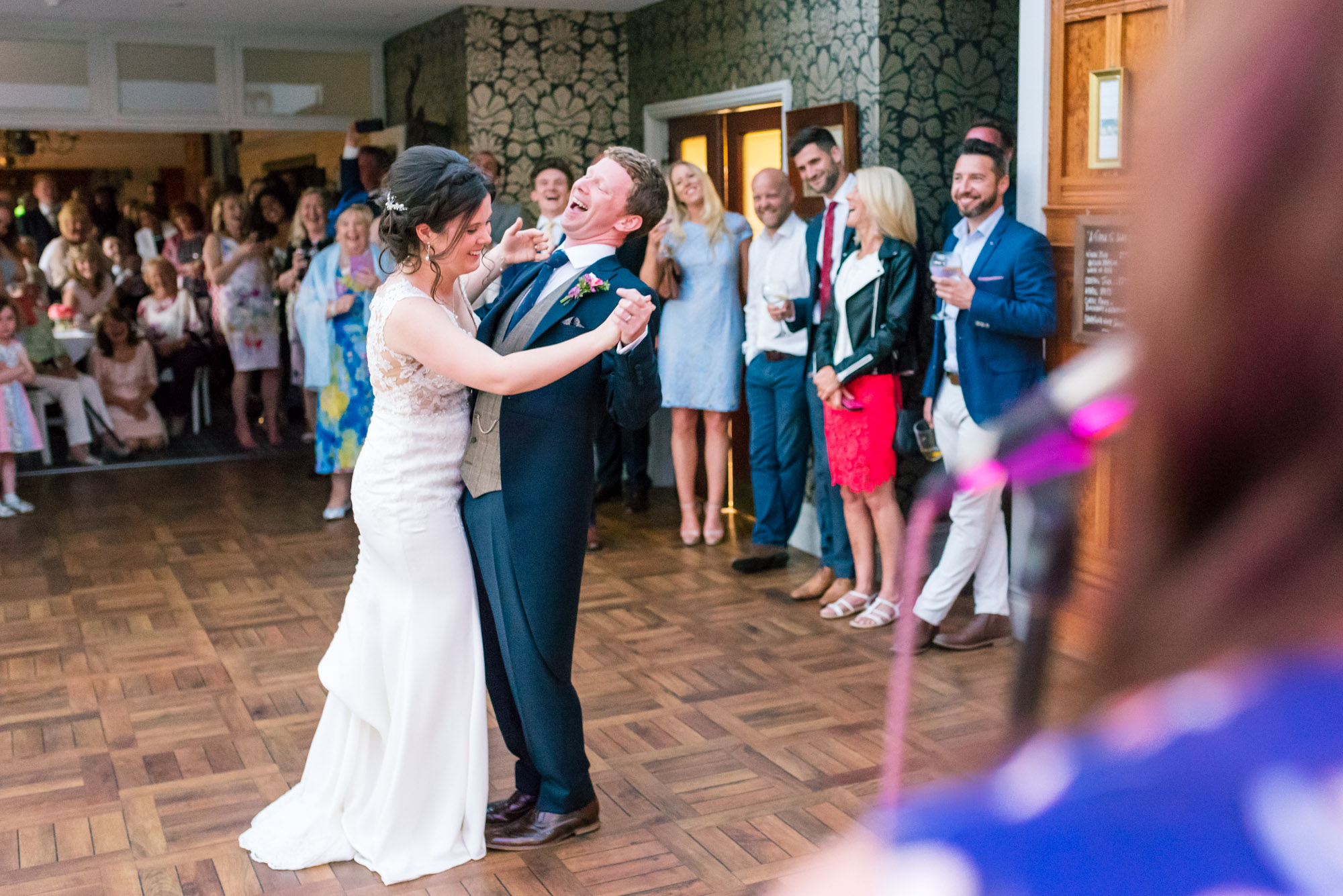 First dance giggles