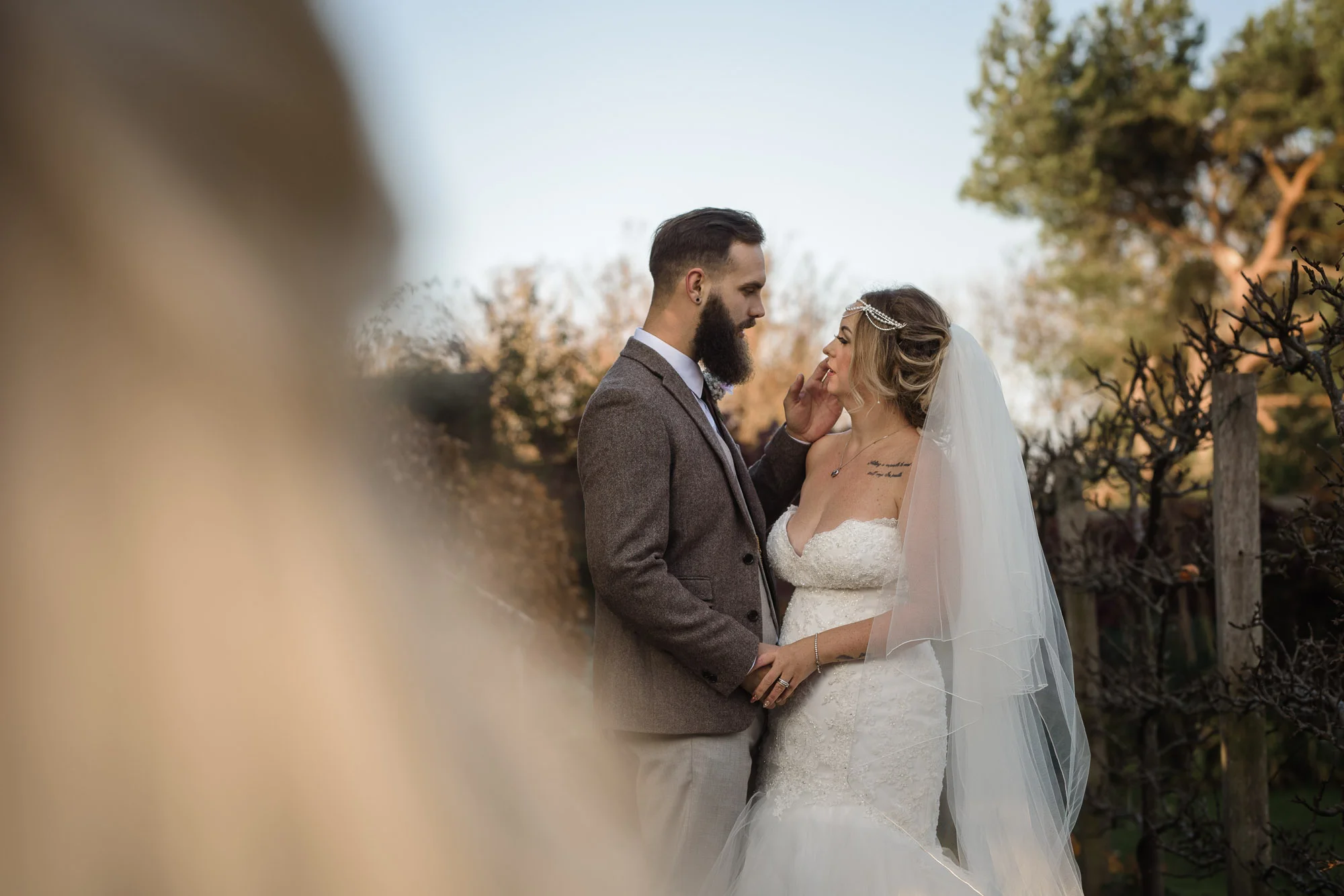 The happy couple