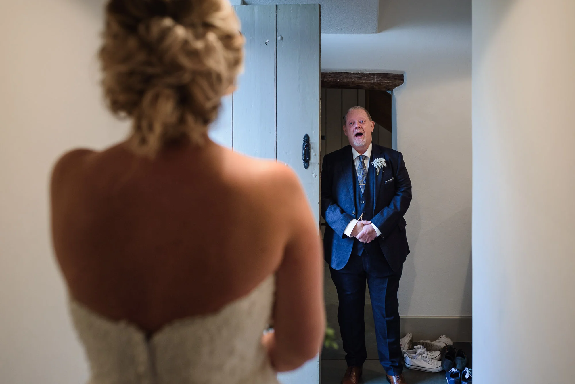 Dad's first look