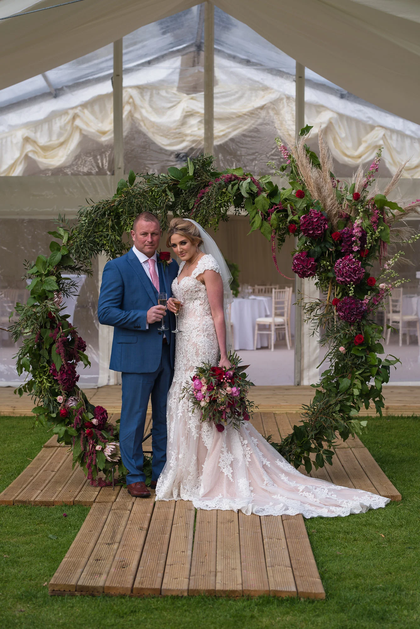 Bridall Couple and Moongate