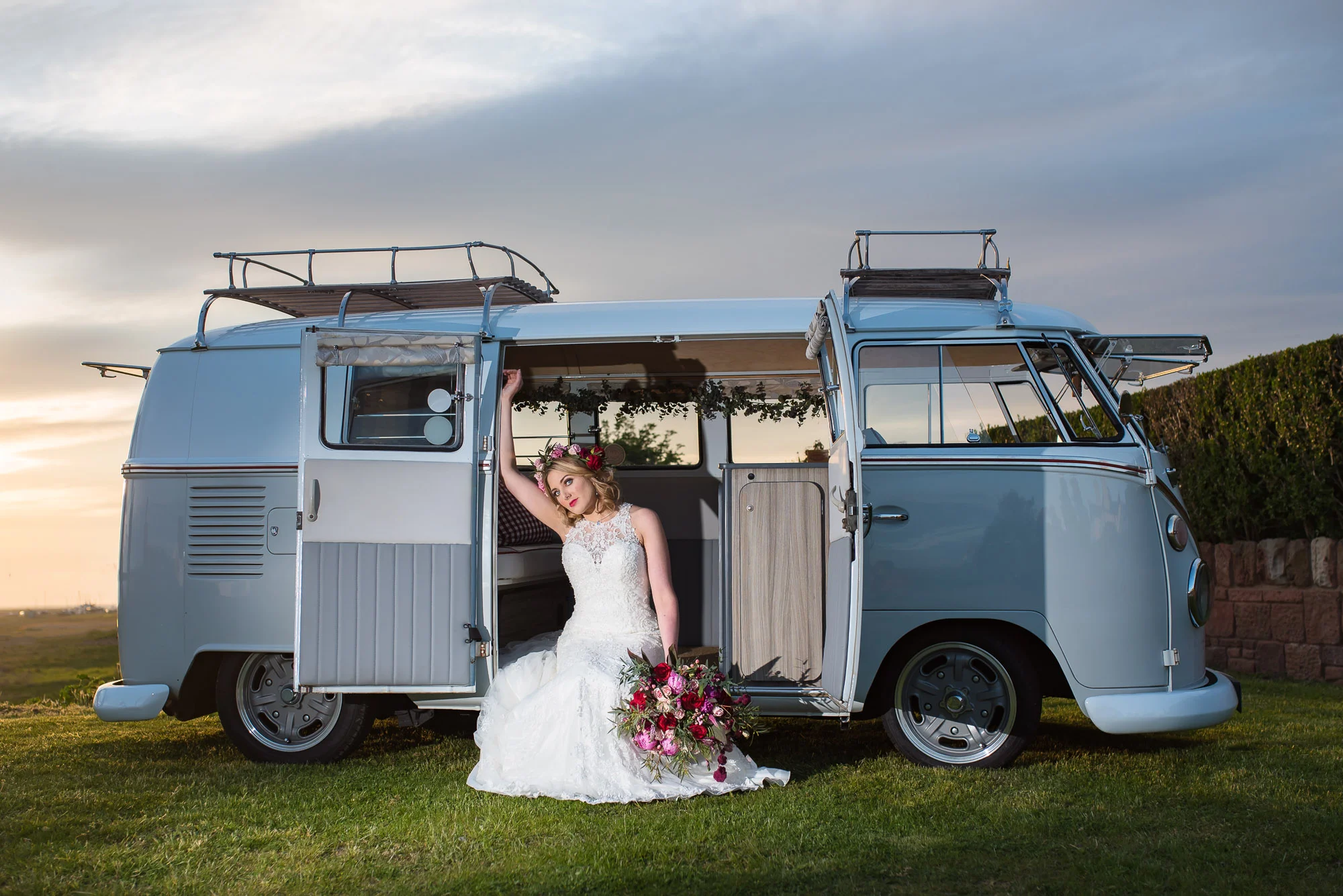 Katey in the Camper