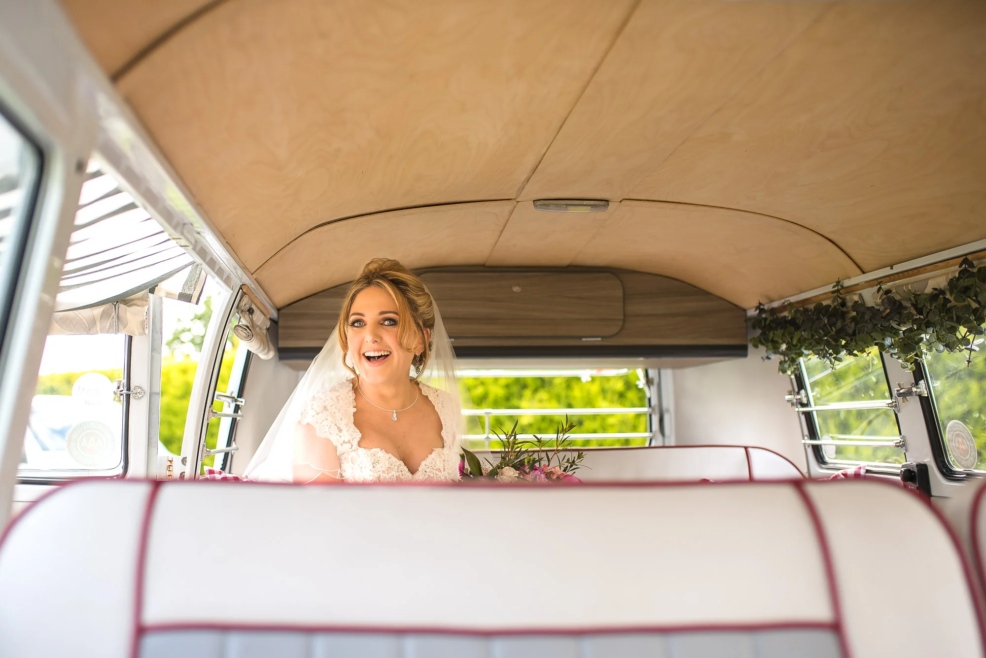 Katey in the Camper Van