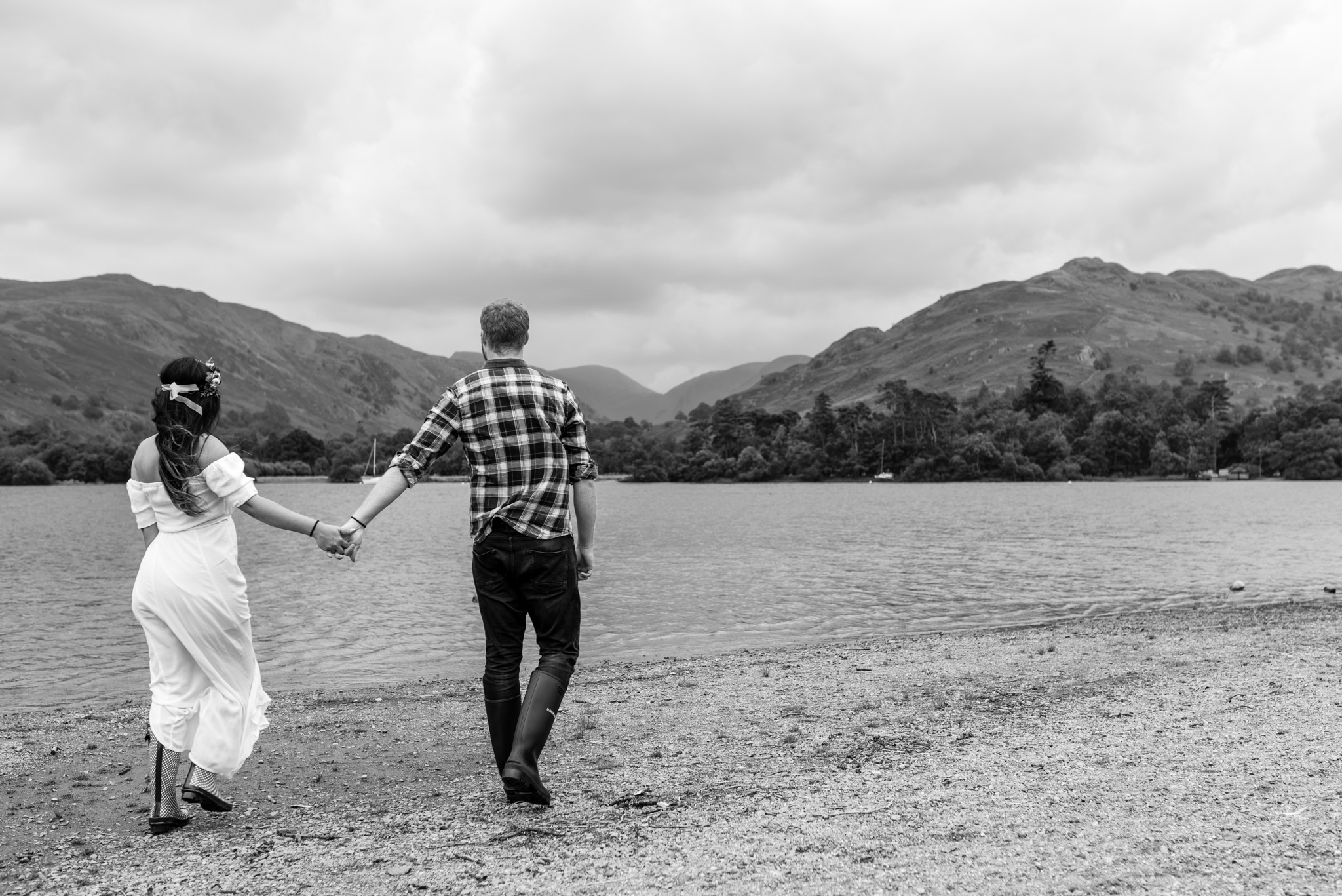 Walking away