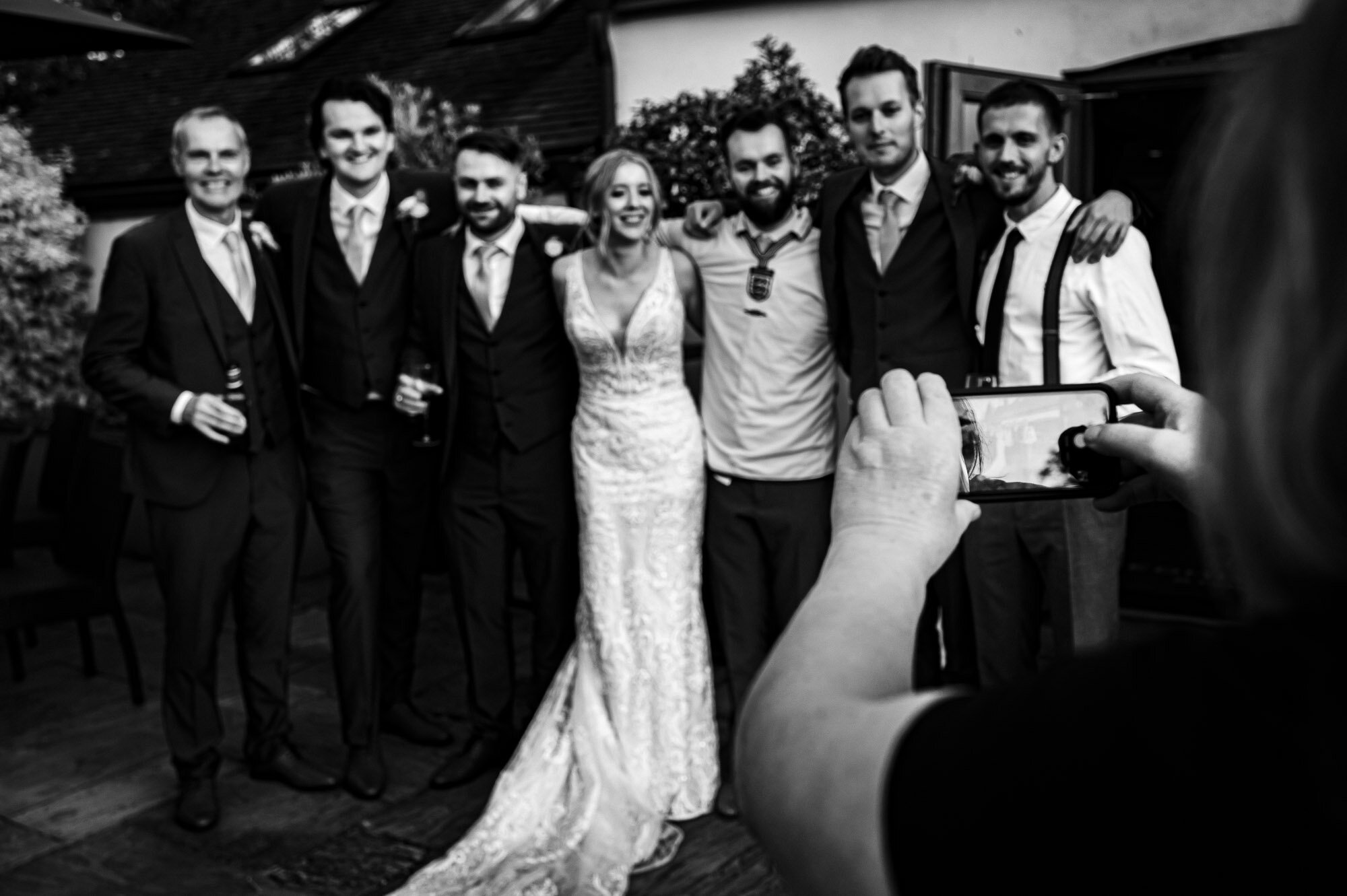 The Groomsmen and Bride