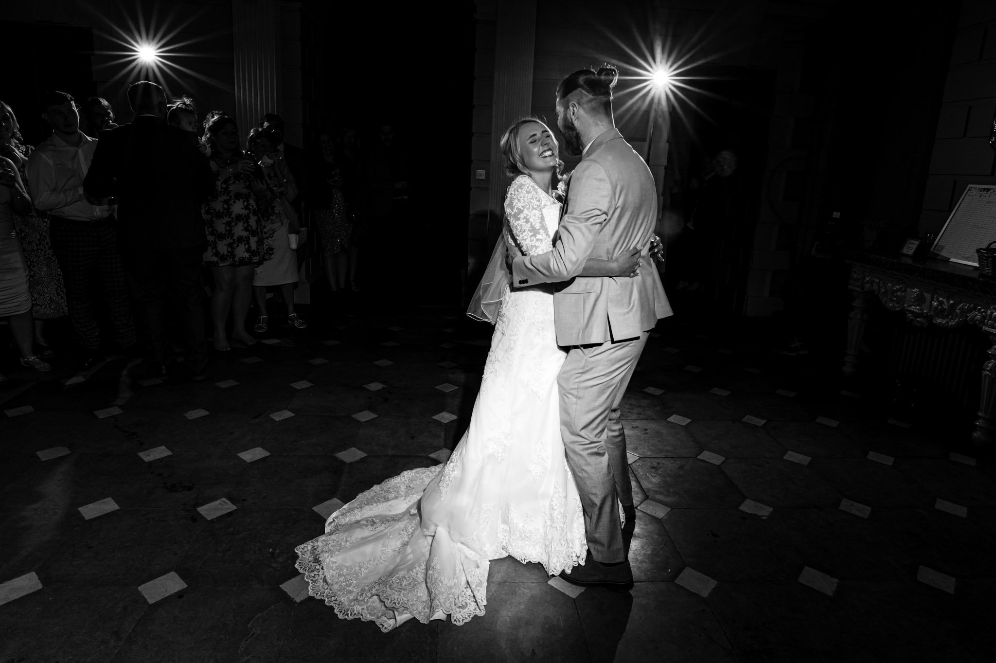 First dance Black and White