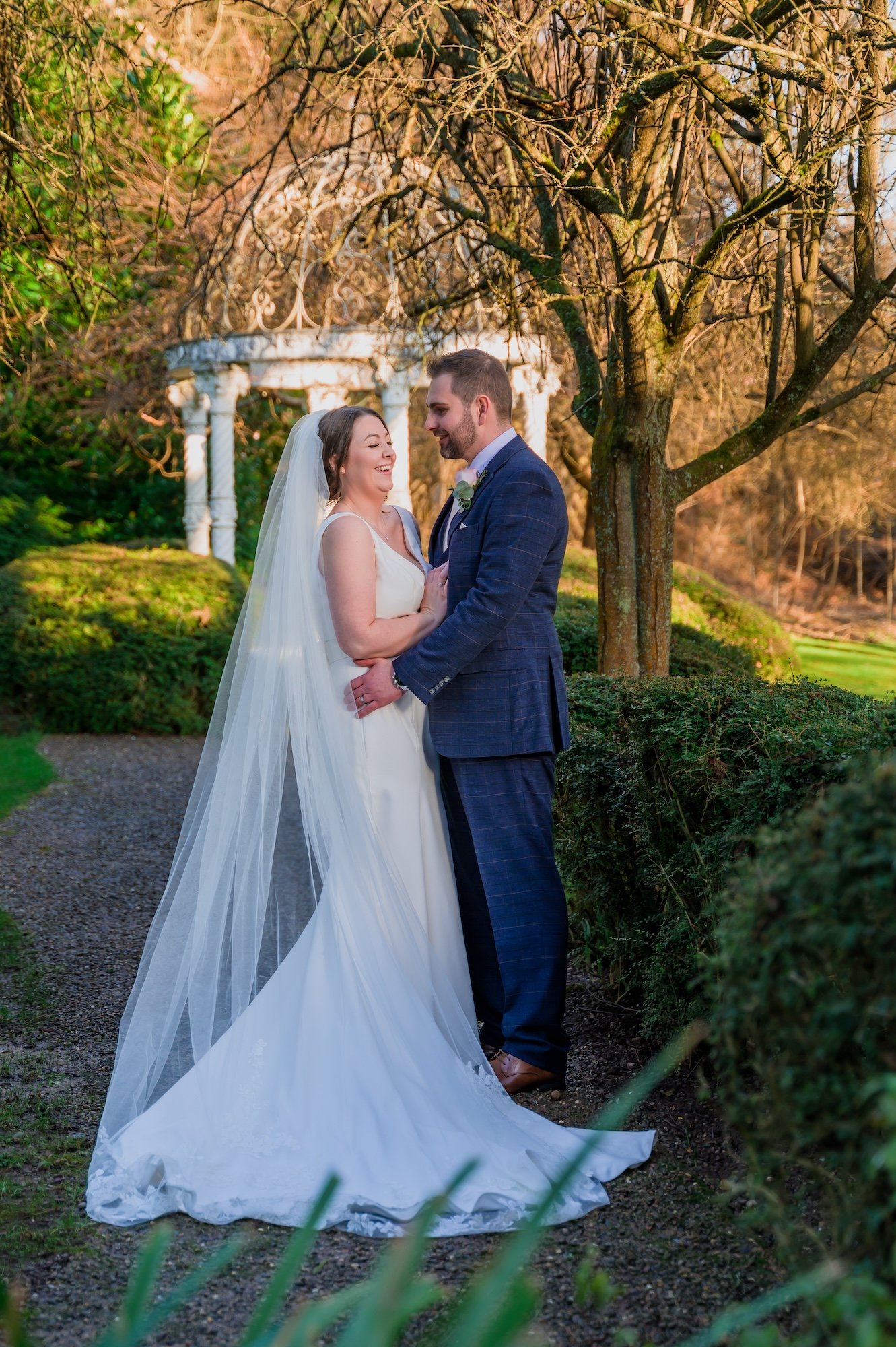 Catherine and Sam at The Mill Barns Wedding Venue