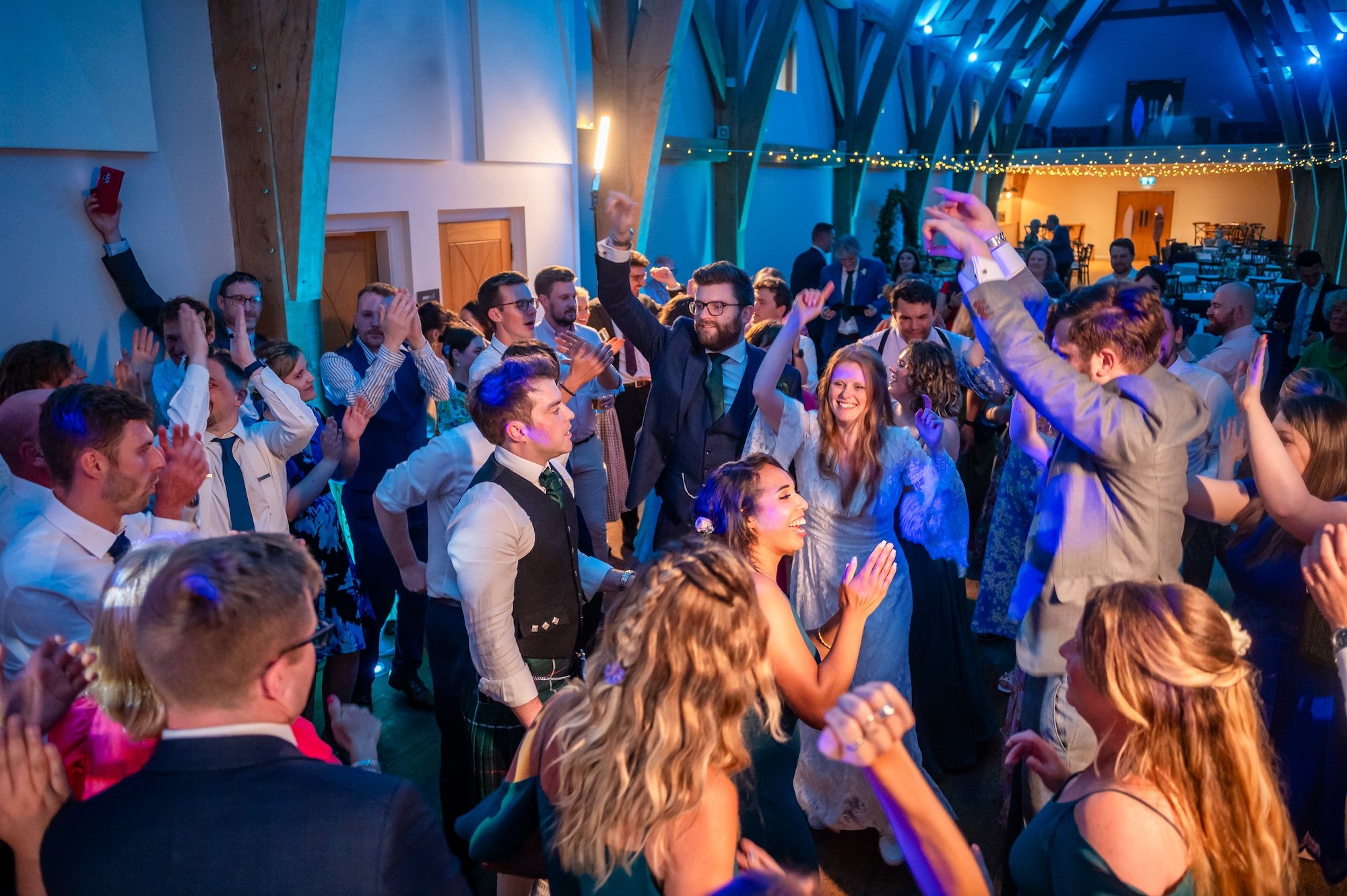 Party time at The Mill Barns Wedding Venue