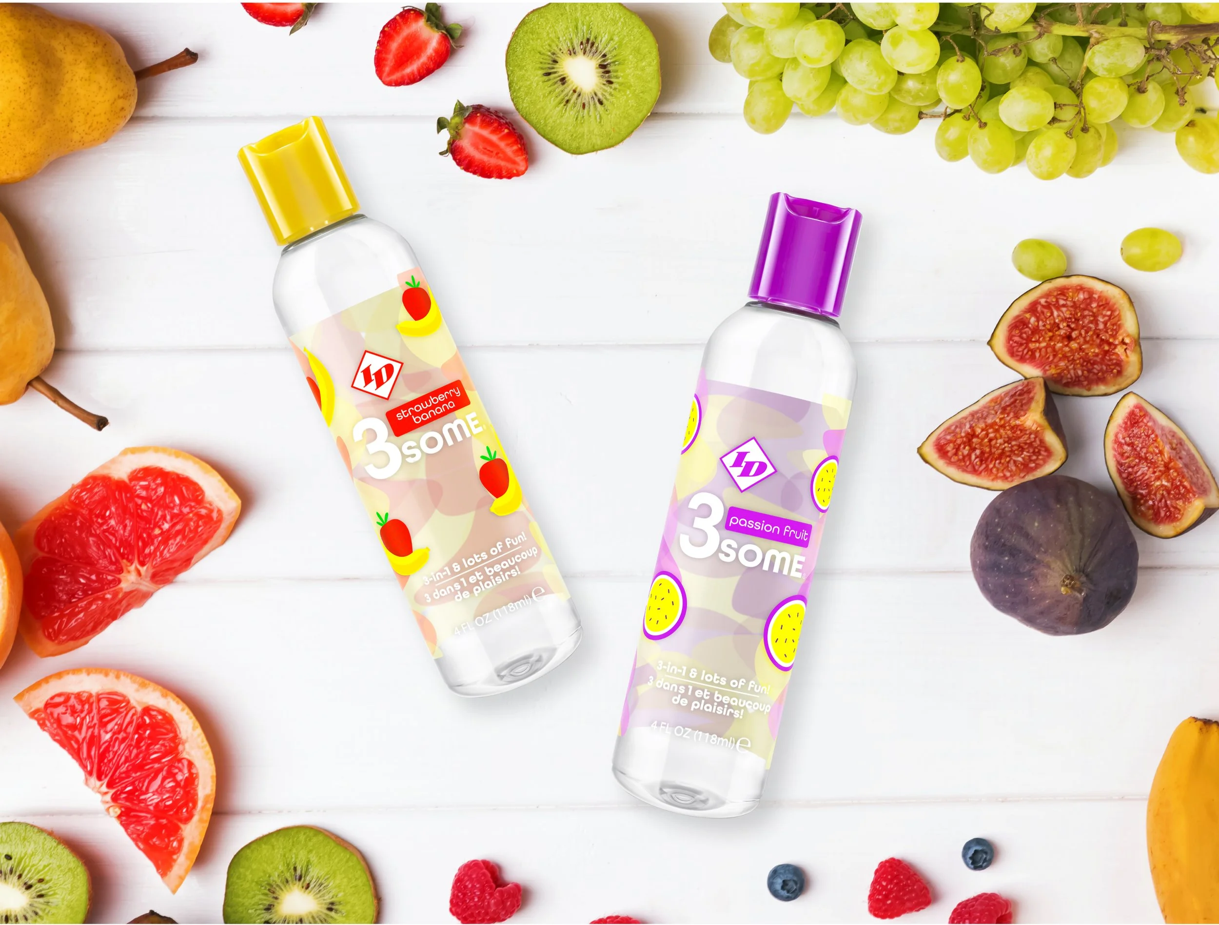 Fruity Massage Oil Package Design — original project image