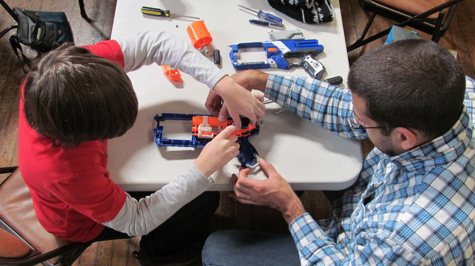 All ages at one of eight associated Repair Cafés in the Hudson Valley , NY