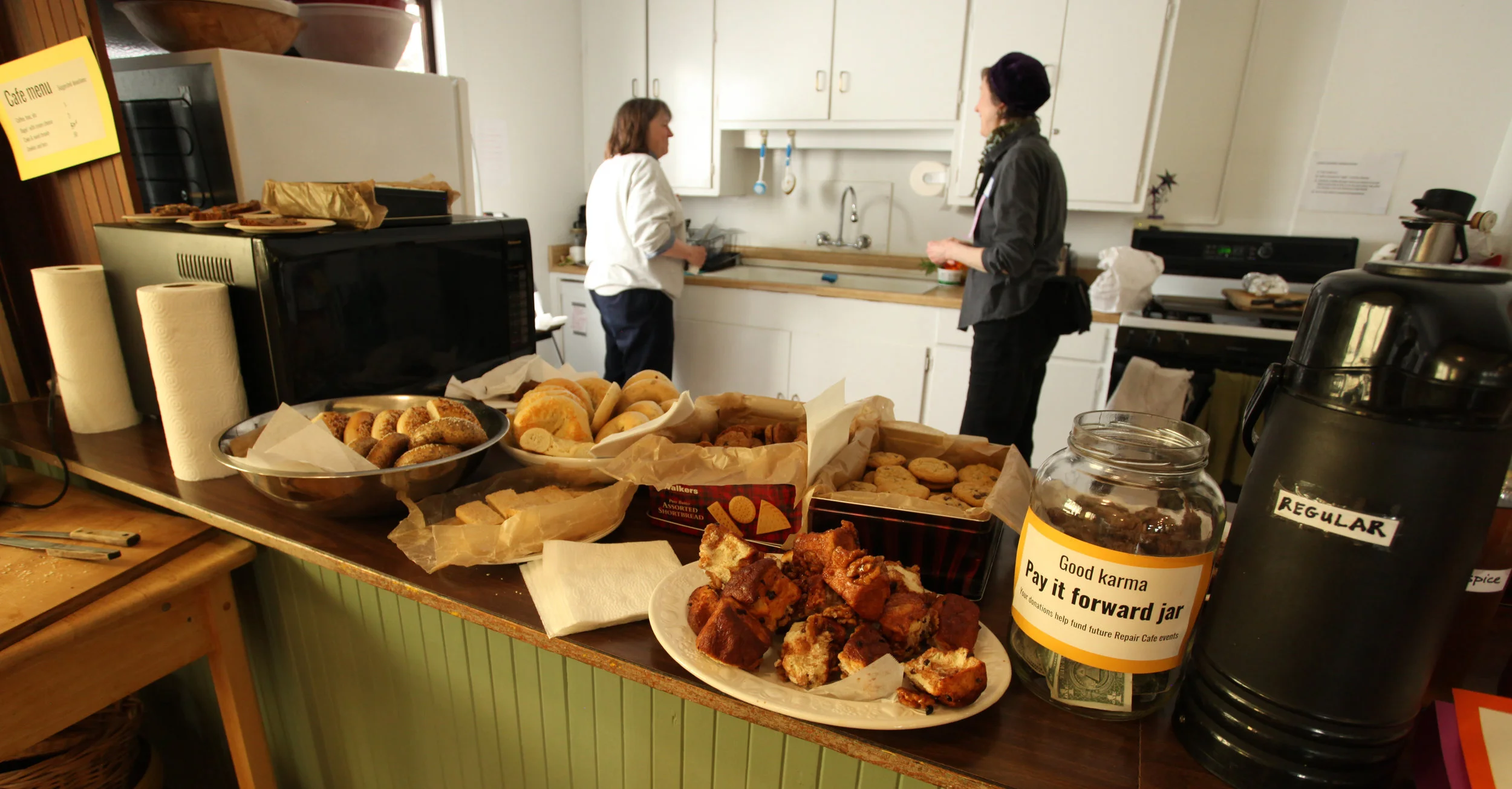 Home-baked treats!  Grandma's cookies!