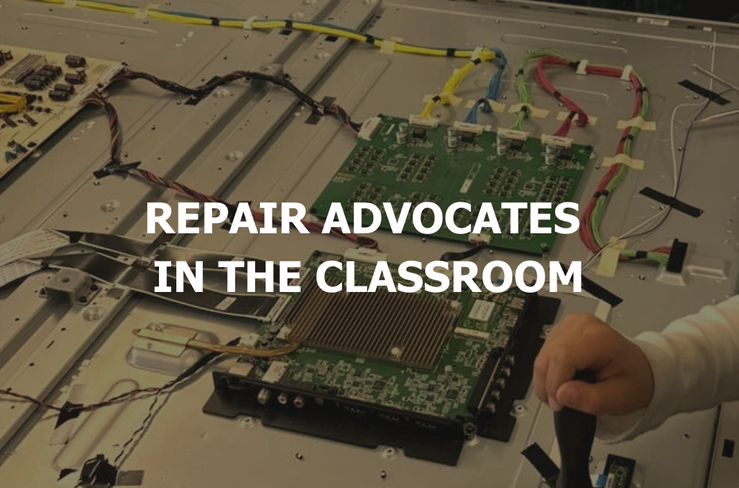 Repair Advocates in the Classroom