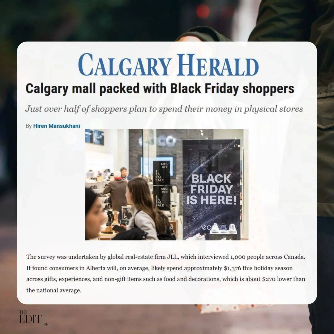 JLL&rsquo;s 2025 Holiday Retail Survey is making headlines across Canada.

Paul Ferreira, Senior Vice President, Retail at JLL Canada, spoke with CTV Calgary, Winnipeg&rsquo;s 680 CJOB, Retail Insider, and more to share regional and national findings