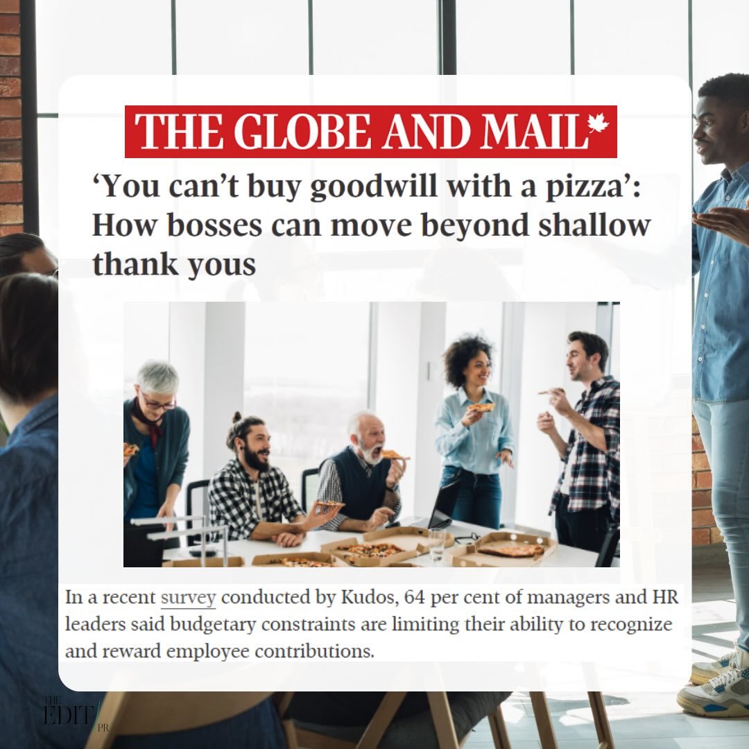 Media wins for Kudos featuring the company&rsquo;s next-gen platform and Employee Recognition Trends Survey 📰 🌎 🚨
 
Muni Boga, CEO of Kudos, and Tom Short, Founder &amp; CCO, shared insights with The Globe and Mail, B2B News Network, Canadian HR R