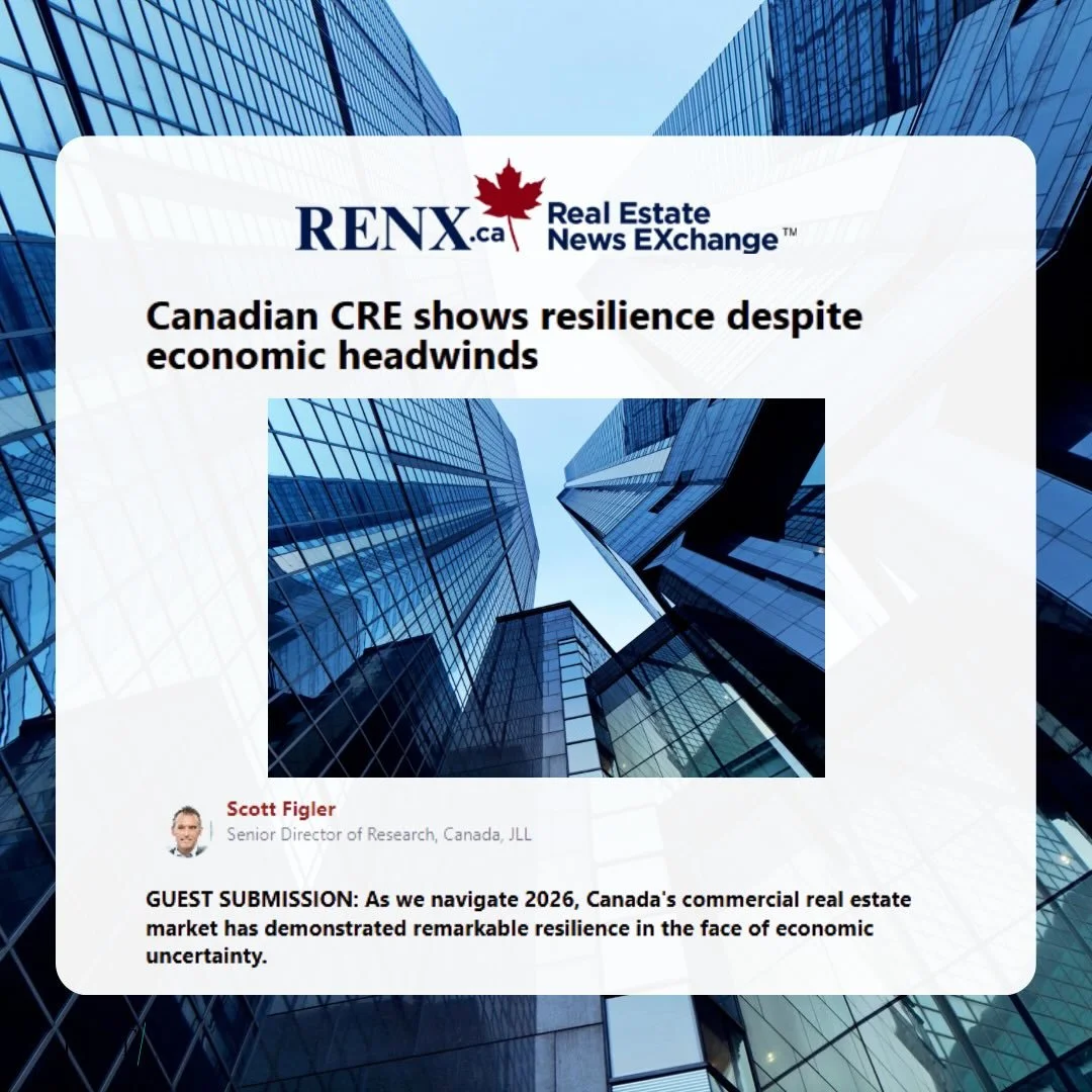 JLL Canada released its 2026 Canadian Commercial Real Estate Outlook, making waves across the industry with coverage in RENX.ca, CoStar, 6ix Retail, and more 📰
 
Swipe for a snapshot 👉
 
#Clientspotlight #Commericalrealestate #TheEditPR  #RealEstat