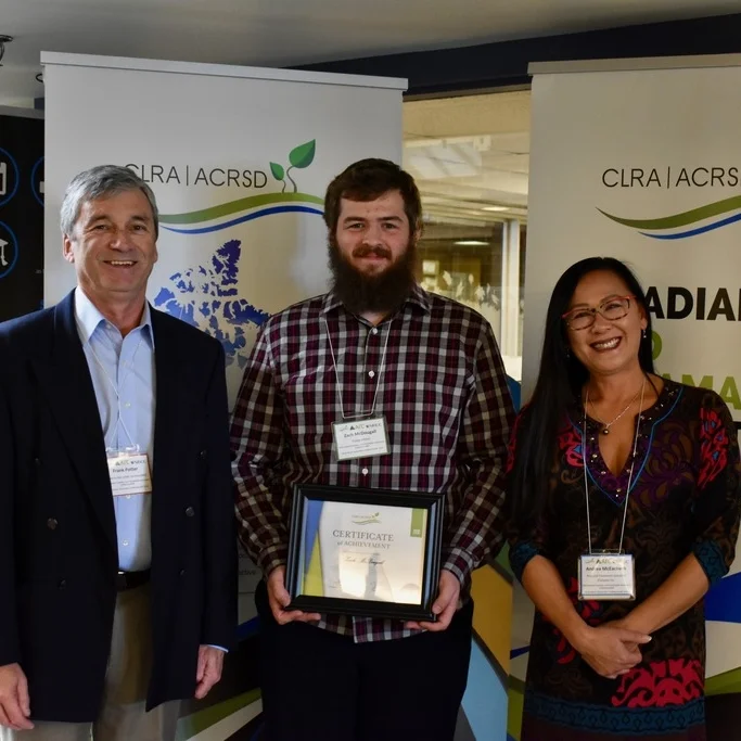 (Left to right) Frank Potter, Zachary McDougall, Andrea McEachern