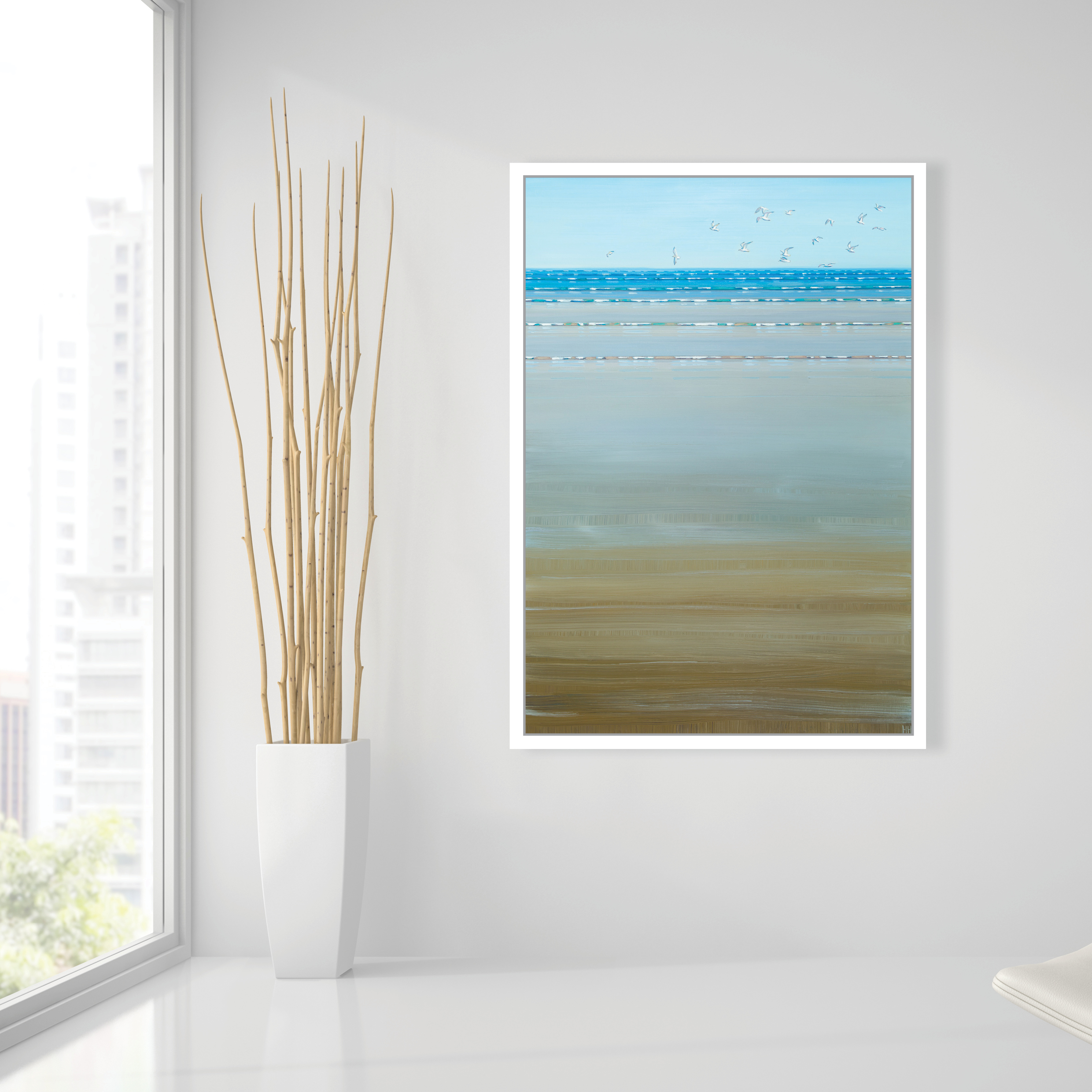 FATW no.2 in white frame on wall with window - May 2019.jpg